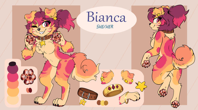 Biancas reference sheet is 50 EUR